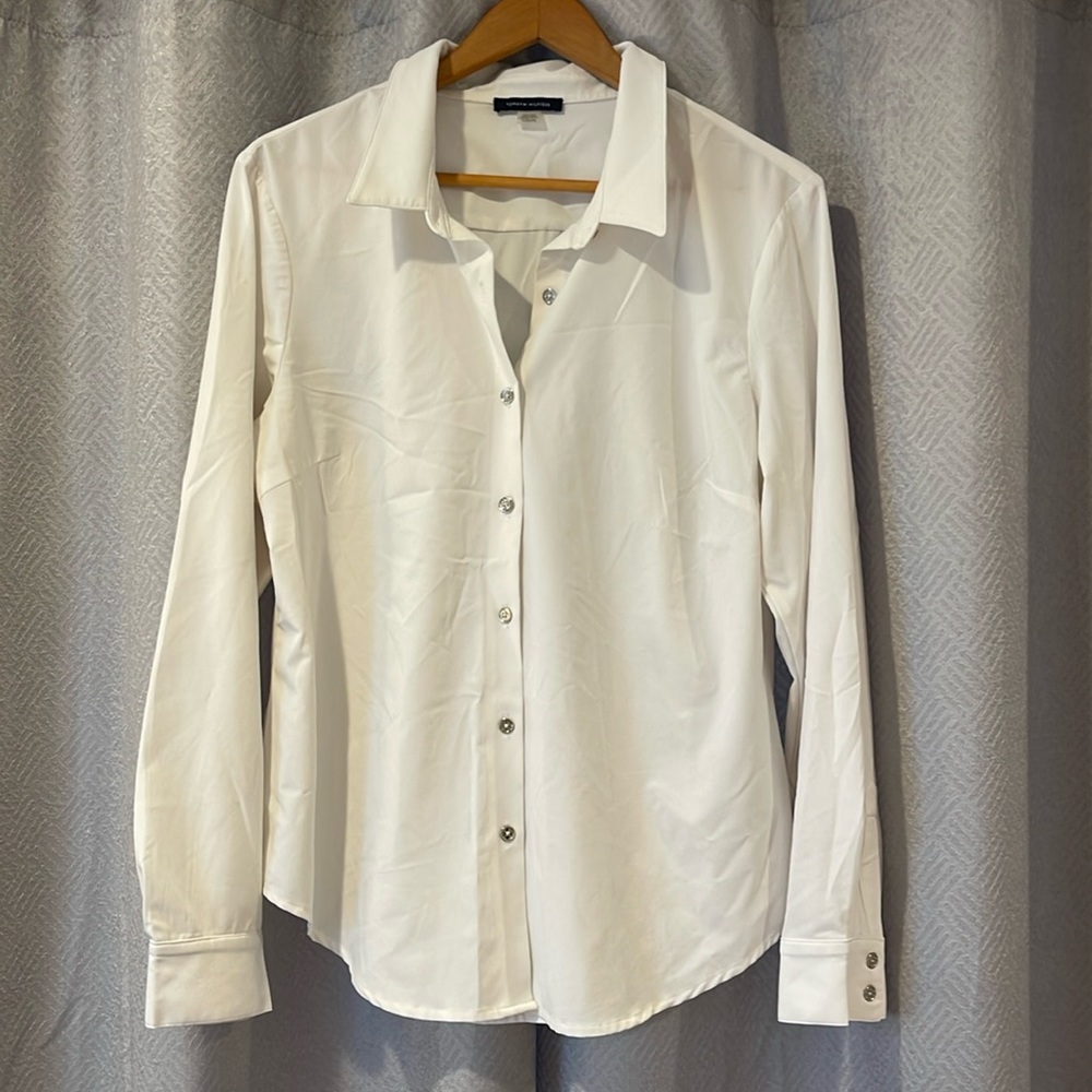 Cream blouse